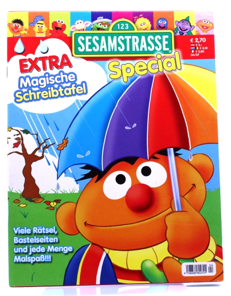 123 Sesamstrasse (Sesame Street) Zeitschrift - Viele Rätsel, Bastelseiten und jede Menge Malspaß Special von Panini